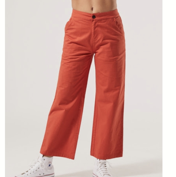 Pact Pants - Pact Wide Leg Crop Pant